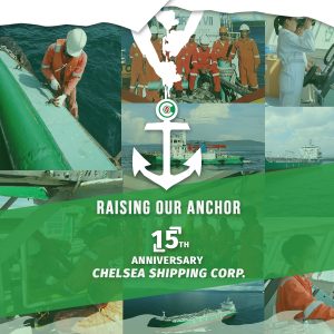Chelsea Shipping celebrates 15th Anniversary Chelsea Shipping Anniversary