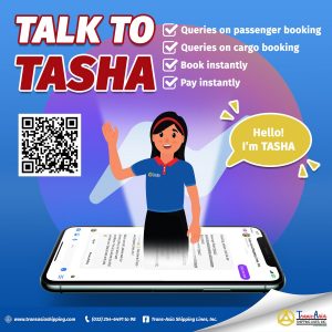 seafarers fare discount TASHA Messenger Chatbot